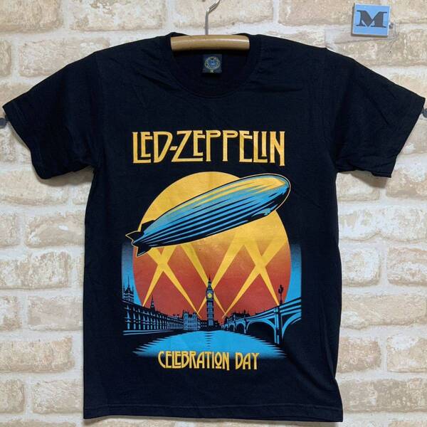 レッドツェッペリン Led Zeppelin Tシャツ Mサイズ ② 気球 ロックバンドTシャツ 半袖