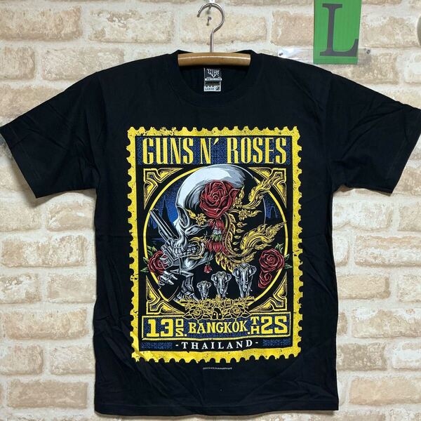 ガンズアンドローゼズ Tシャツ Lサイズ Guns N' Roses ロックバンド