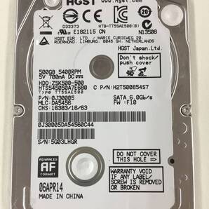 a◇24150時間 HGST HTS545050A7E680 2.5インチHDD 『正常判定』 500GB