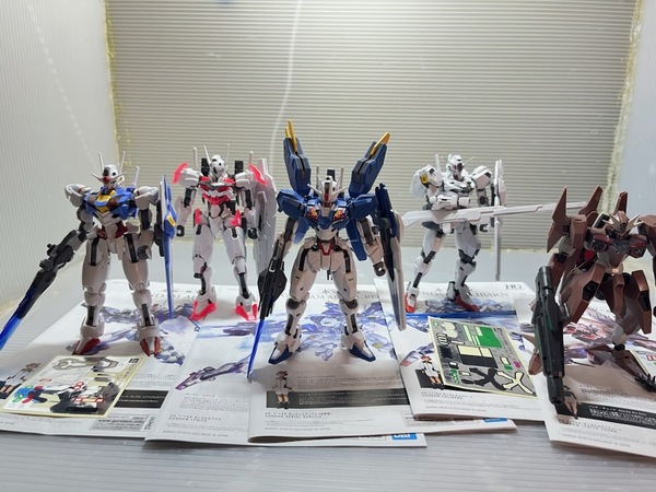 ガンプラ HG 機動戦士ガンダム 水星の魔女 エアリアル ルブリス キャリバーン ガンダムルブリスソーン 完成品 5体セット