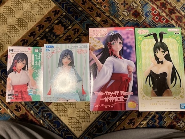 甘神さんちの縁結び 甘神夜重 フィギュア 4体セット 未開封品 Trio-Try-iT Figure Yumemirize Desktop×Decorate バニーver.