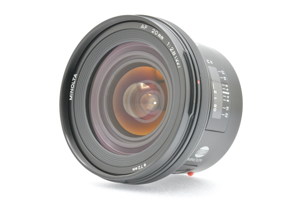 【美品】Minolta AF 20mm f2.8 単焦点レンズ #F04 Yahoo!オークション -「minolta 20mm f2.8」の落札相場・落札価格