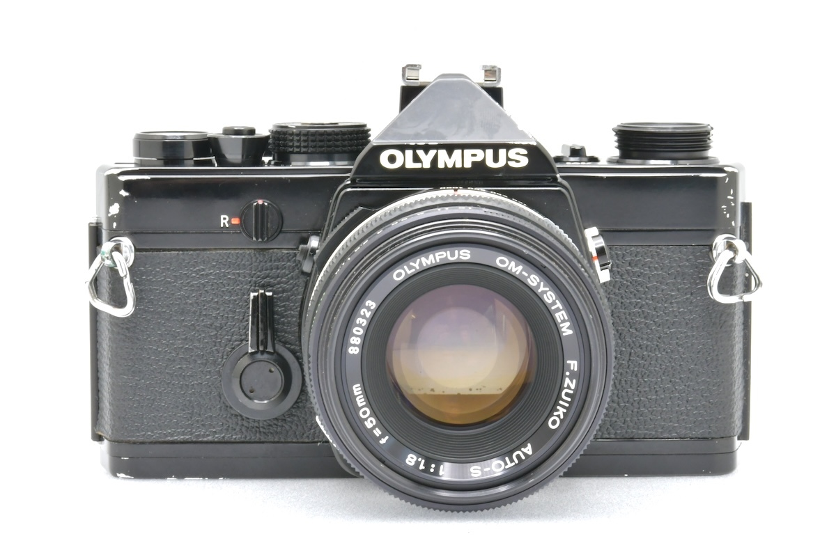 【完動・美品】OLYMPUS OM-1+ZUIKO50mm F1.8 +ケース付 オールドレンズ】レビュー： OLYMPUS OM-SYSTEM F.ZUIKO AUTO-S