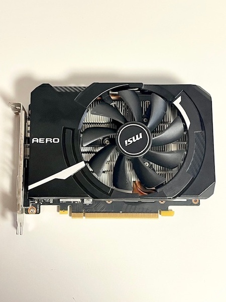 送料無料 動作良好! GeForce GTX 1660 Ti AERO ITX 6GB OC グラフィックボード DVi / HDMI / DisplayPort 接続端子搭載 / PCI Express接続