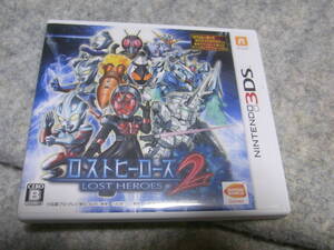 3DSソフト「ロストヒーローズ2」動作品 4560467047018 CTR-P-BL2J バンダイナムコ Nintendo 任天堂 LOST HEROES2 仮面ライダー ガンダム
