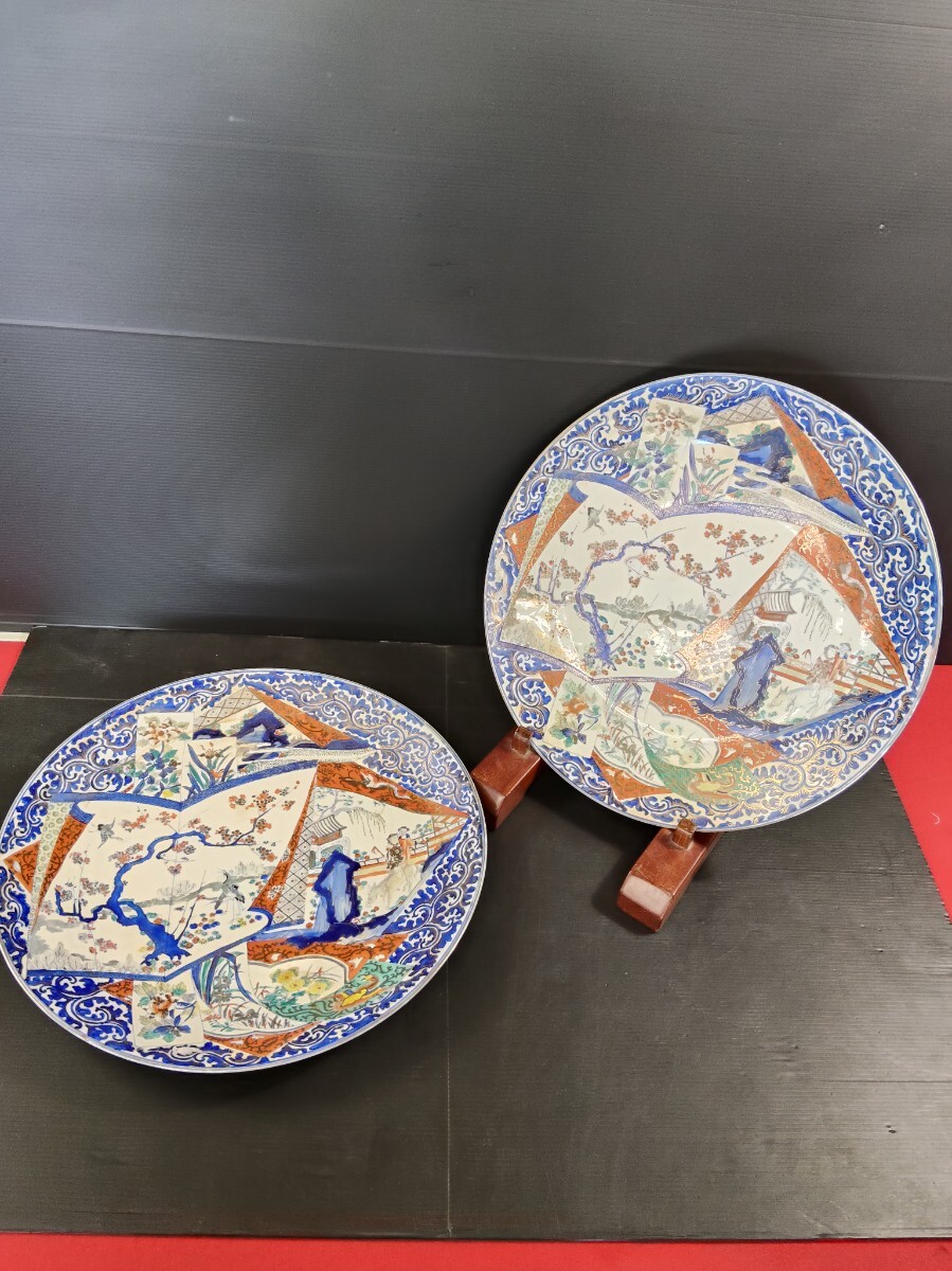 e3024 古伊万里 染付 南蛮人図 阿蘭陀 波に阿蘭陀船 口径15~16cm Yahoo!オークション -「古伊万里 南蛮人」(日本の陶磁) (陶芸)の