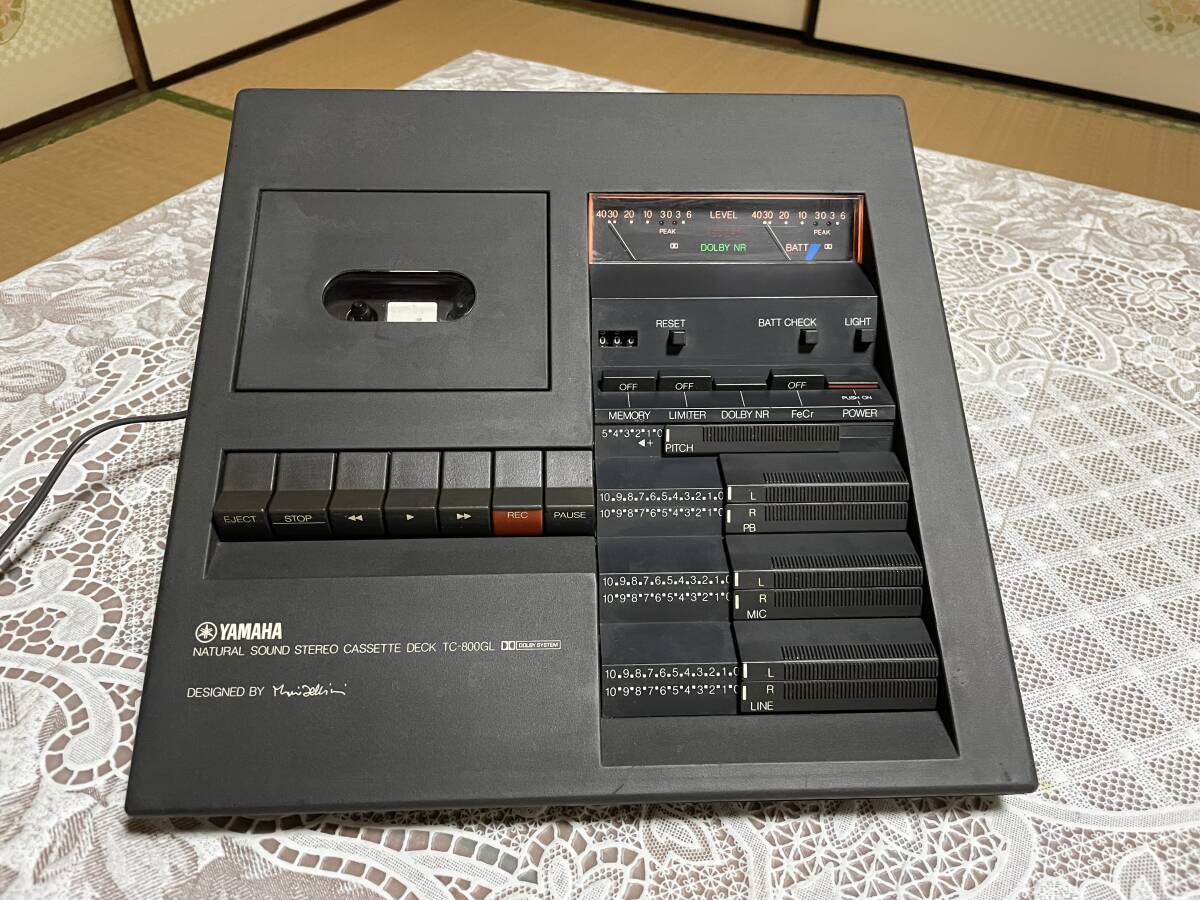Yahoo!オークション -「yamaha ヤマハ カセットデッキ tc-800
