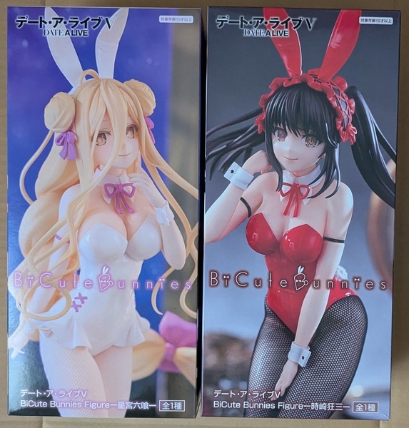 デート・ア・ライブV BiCute Bunnies Figure 時崎狂三 星宮六喰 フリュー プライズ フィギュア