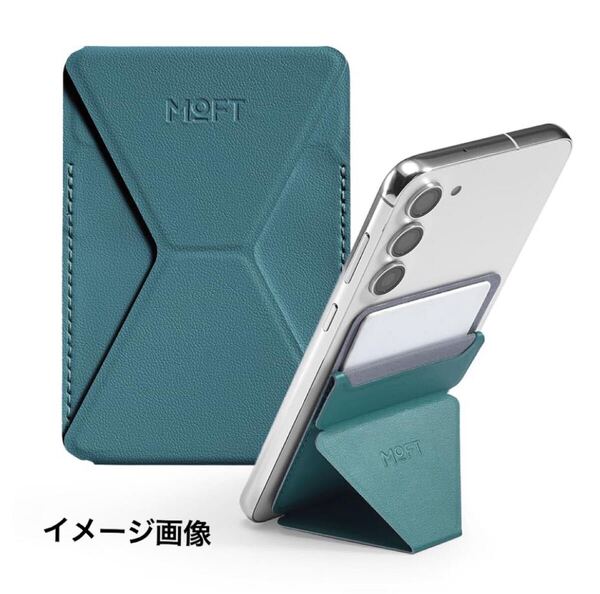 y071803m MOFT X スマホスタンド スマホホルダー 折り畳み式 モフト カードケース(ジャングルグリーン)