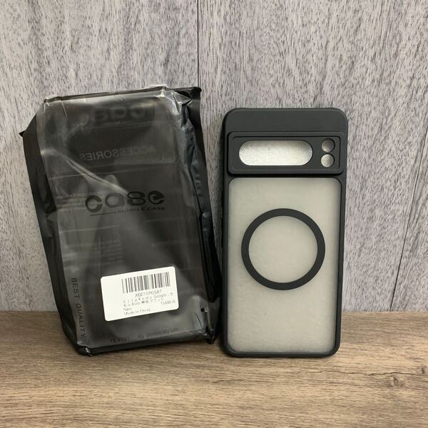 y072407m Google Pixel 8 Pro ケースマット感 半透明 MagSafe対応 ケース マグネット搭載 マグセーフ対応 カバー 全面保護 耐衝撃