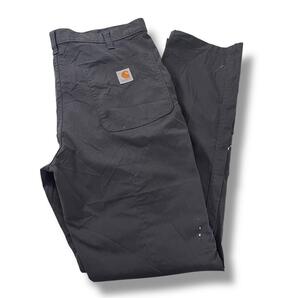 carhartt カーハート リップストップ ワークパンツ 古着 w34 グレー