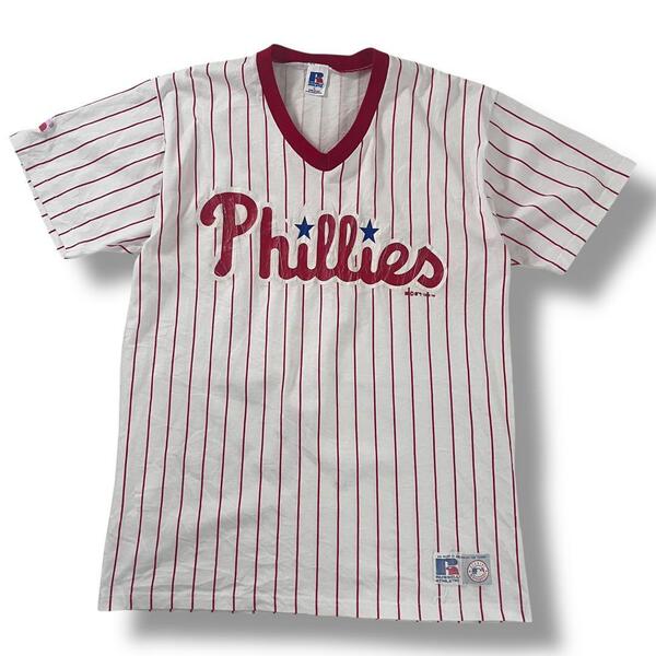90s MLB フィラデルフィア フィリーズ Tシャツ ユニフォーム 古着 L