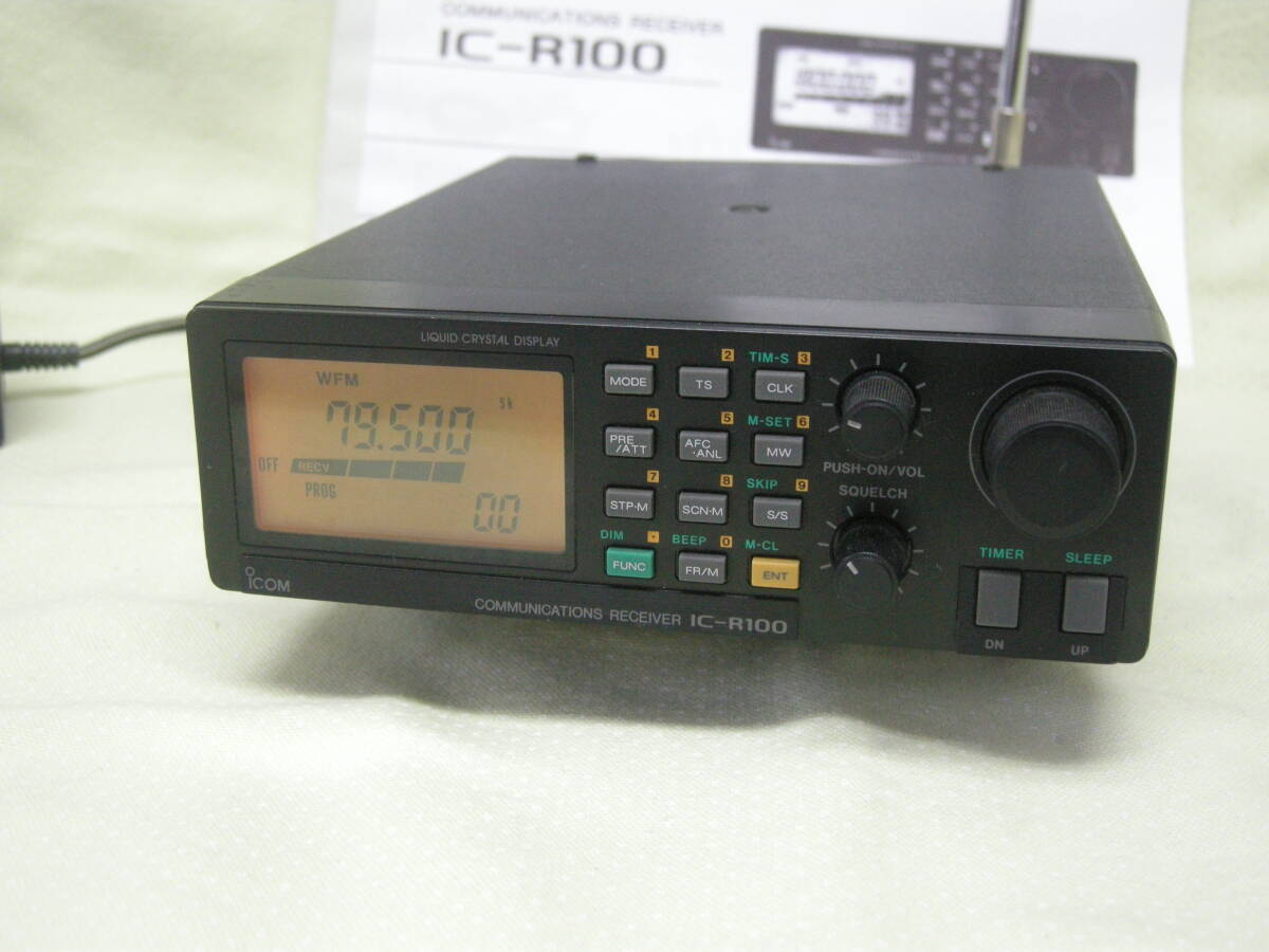 値下げ✨ICOM IC-R100 広帯域受信機 Yahoo!オークション -「icom ic-r100」の落札相場・落札価格