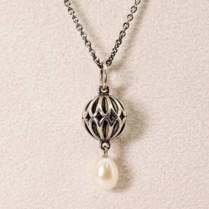 パンドラ パール ドロップ ロング ネックレス/24-5897S