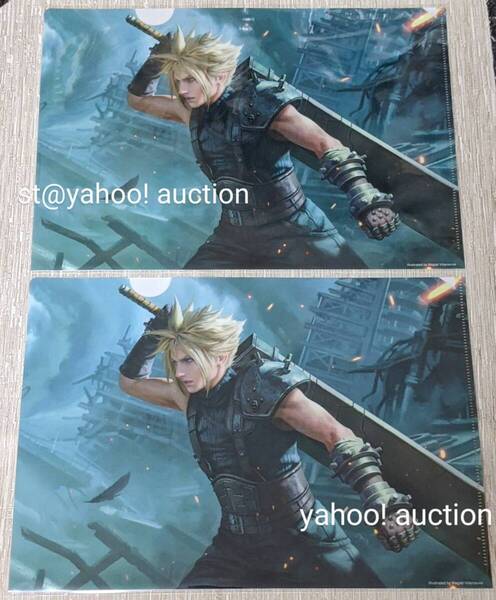 マジック・ザ・ギャザリング ファイナルファンタジー ローソン クリアファイル FF7R FINAL FANTASY Ⅶ MAGIC THE GATHERING MTG クラウド