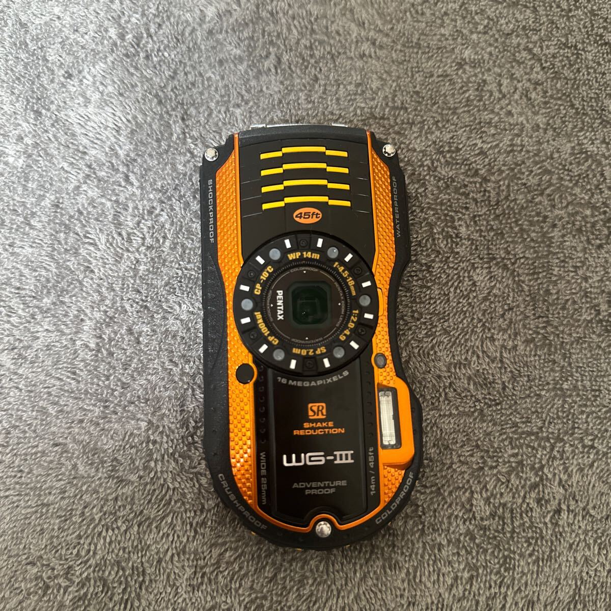 ペンタックス WG-3 オレンジ すぐに使えるセット デジカメ Yahoo!オークション -「ペンタックス wg-3」の落札相場・落札価格