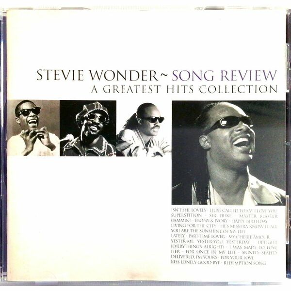 Stevie Wonder Song Review A Greatest Hits Collection スティーヴィー・ワンダー ソング・レビュー グレイテスト・ヒッツ・コレクション