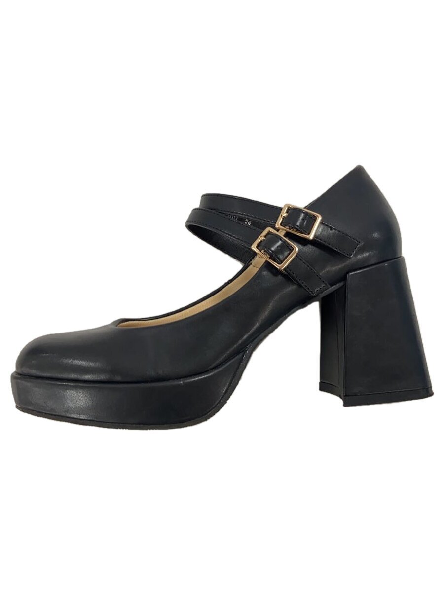 あしながおじさん◆パンプス/24cm/BLK