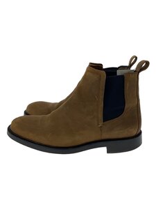 COLE HAAN* со вставкой из резинки ботинки /UK8.5/BRW/ кожа /C28137