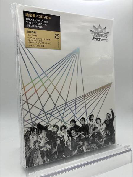 匿名配送 DVD Snow Man Dome Tour 2024 RAYS 通常盤 初回スリーブケース仕様 4595057251209