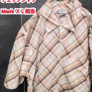 ★送料無料★ US古着 Local Motion シャツ ローカルモーション チェックシャツ XL 相当