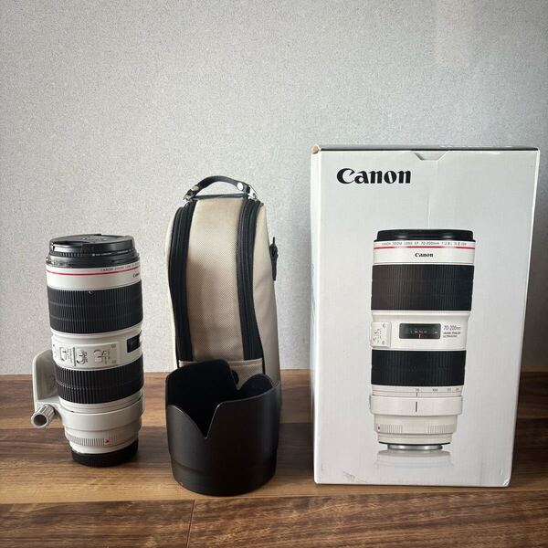 Canon キャノン EF70-200 F2.8 L Ⅲ 3 USM カメラレンズ 望遠ズーム フィルター付 送料無料!