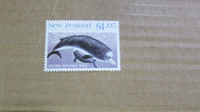 3411 外国切手 アメリカ 1990年 海の生物 イルカ 鯨 等 田型 8x クジラとイルカ シーライフ 1990 25セント 未使用郵便切手