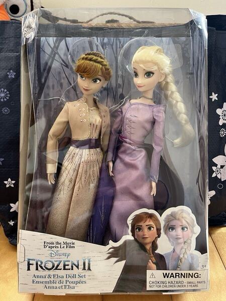 【中古】【限定販売/完売】【箱入り】アナ雪2 アナとエルサ ディズニーストア公式クラシックドールセット
