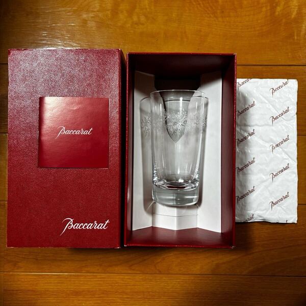 新品 バカラ Baccarat セビーヌ ハイボールグラス クリスタルガラス クリア 未使用 ディスプレイ コレクション 送料無料