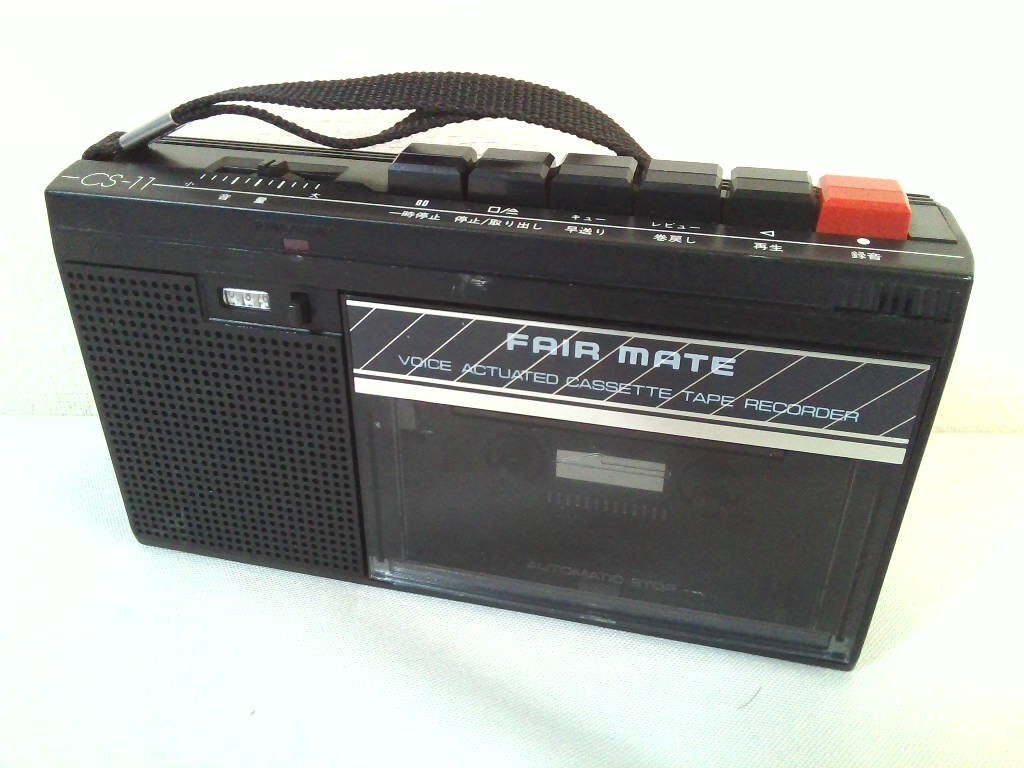 【動作確認済】カセットプレーヤー イエロー フェアメイト FAIR MATE Yahoo!オークション -「fair mate」(カセットプレーヤー
