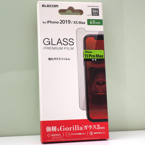 Apple iPhone 11 Pro Max, iPhone XS Max (6.5)用 ゴリラ 強化ガラスフィルム 液晶保護ガラス Gorillaガラス3 液晶保護フィルム 未使用