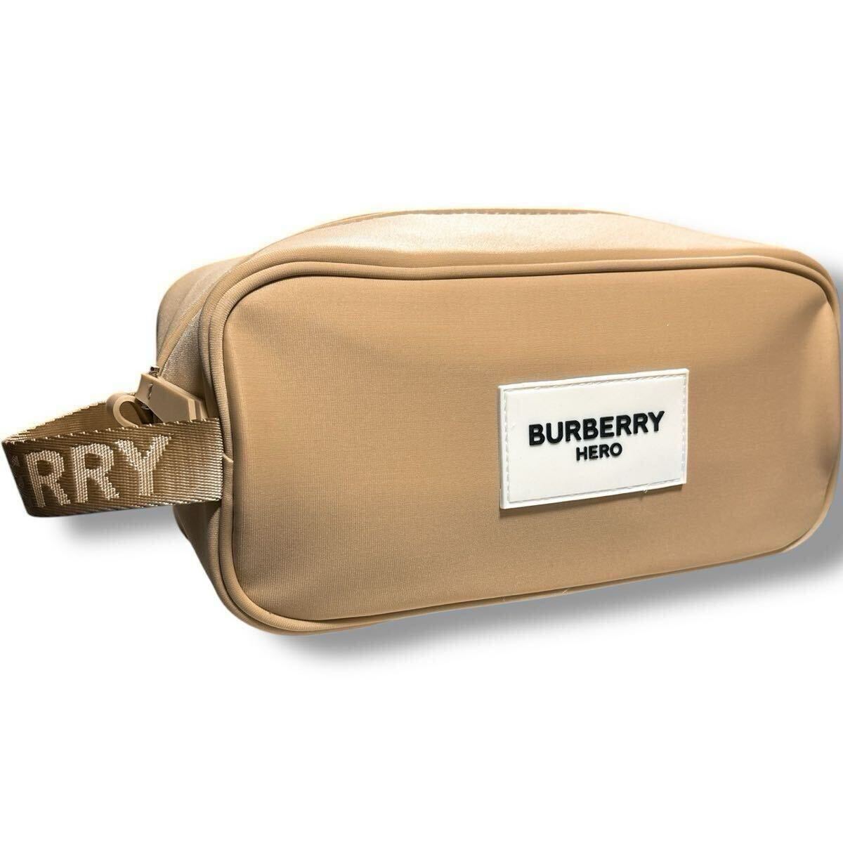 【未使用】BURBERRY バーバリー セカンドバッグ クラッチバッグ ベージュ 1円 新品未使用 BURBERRY バーバリー セカンドバッグ クラッチ