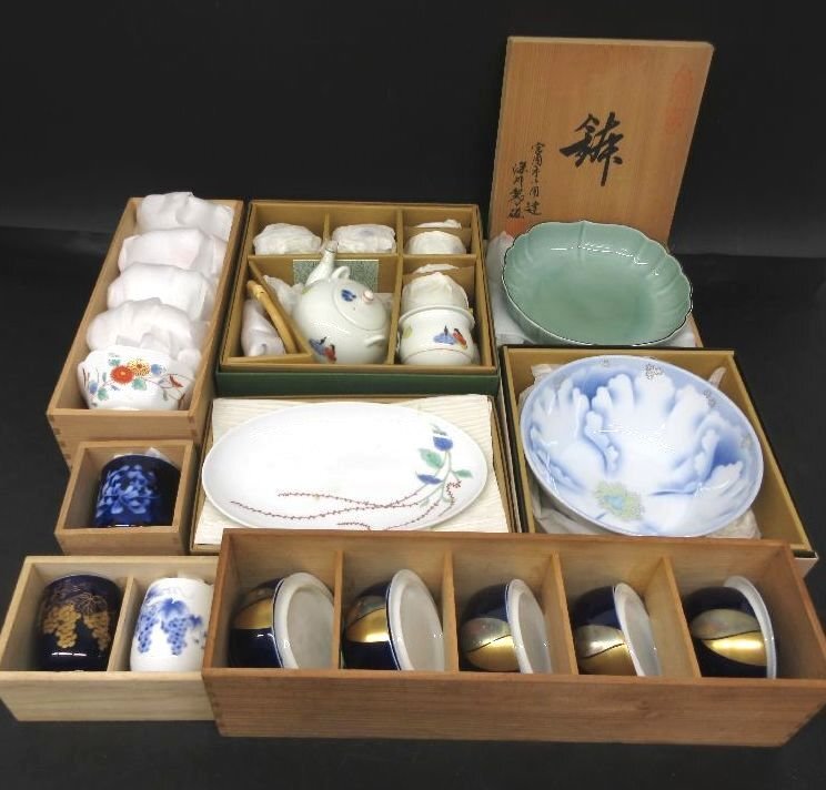 1880 深川製磁 牡丹金ミル 皿 5客 金彩 未使用 Yahoo!オークション -「深川製磁 皿 牡丹金ミル」の落札相場