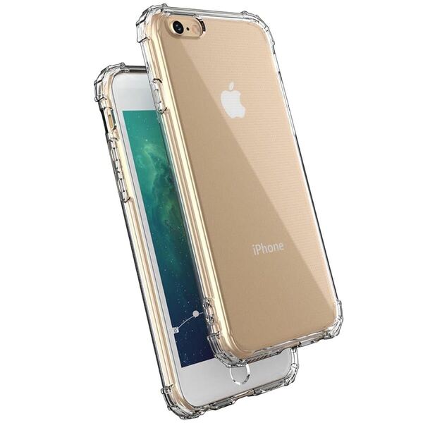 2311014☆ BENEFIQ iPhone 6 6s 用 ケース クリア 耐衝撃 米軍MIL規格取得 透明 アイフォン ソフト カバー iPhone6 iPhone6s 用