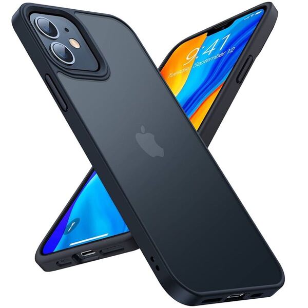 2318135☆ TORRAS iPhone 12 mini 用 ケース 【衝撃分散構造 耐久性】 耐衝撃 米軍MIL規格取得 マット感 黄ばみなし アイフォン12mini