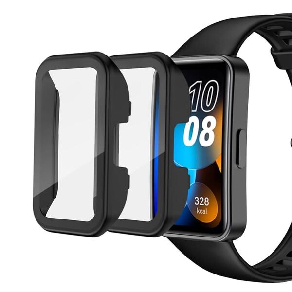 2301170☆ ATiC Huawei Band 10/Band 9/Band 8 カバー 【2枚セット】 ファーウェイバンド10 ファーウェイバンド9 保護ケース