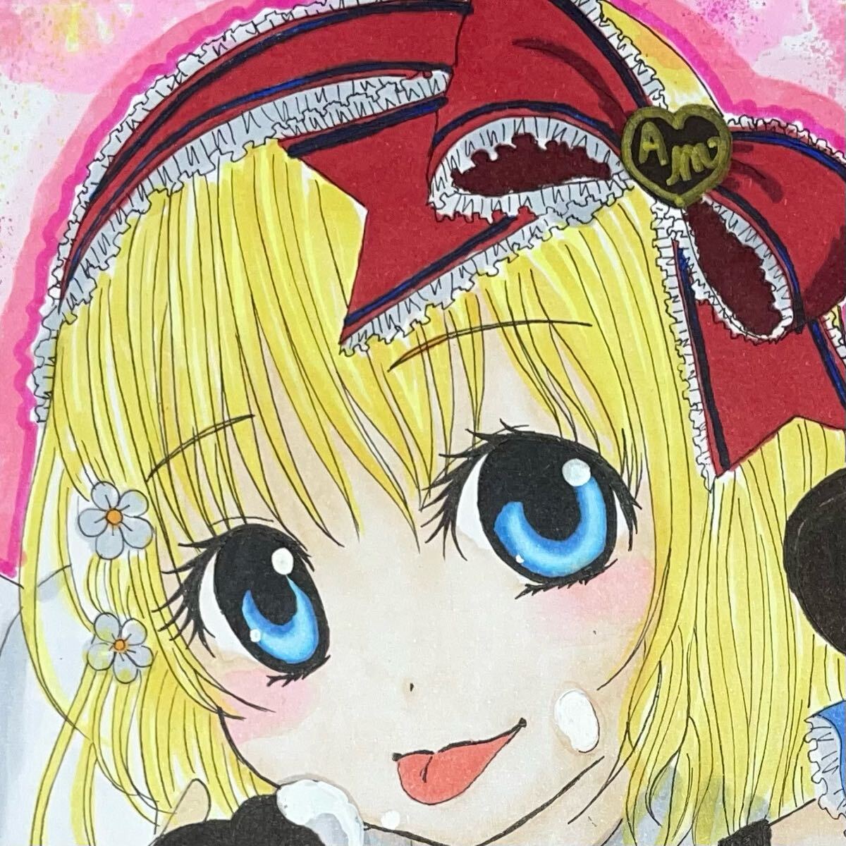 『アリスの世界』原画 手描き Yahoo!オークション -「イラスト 手描き アリス」(コミック