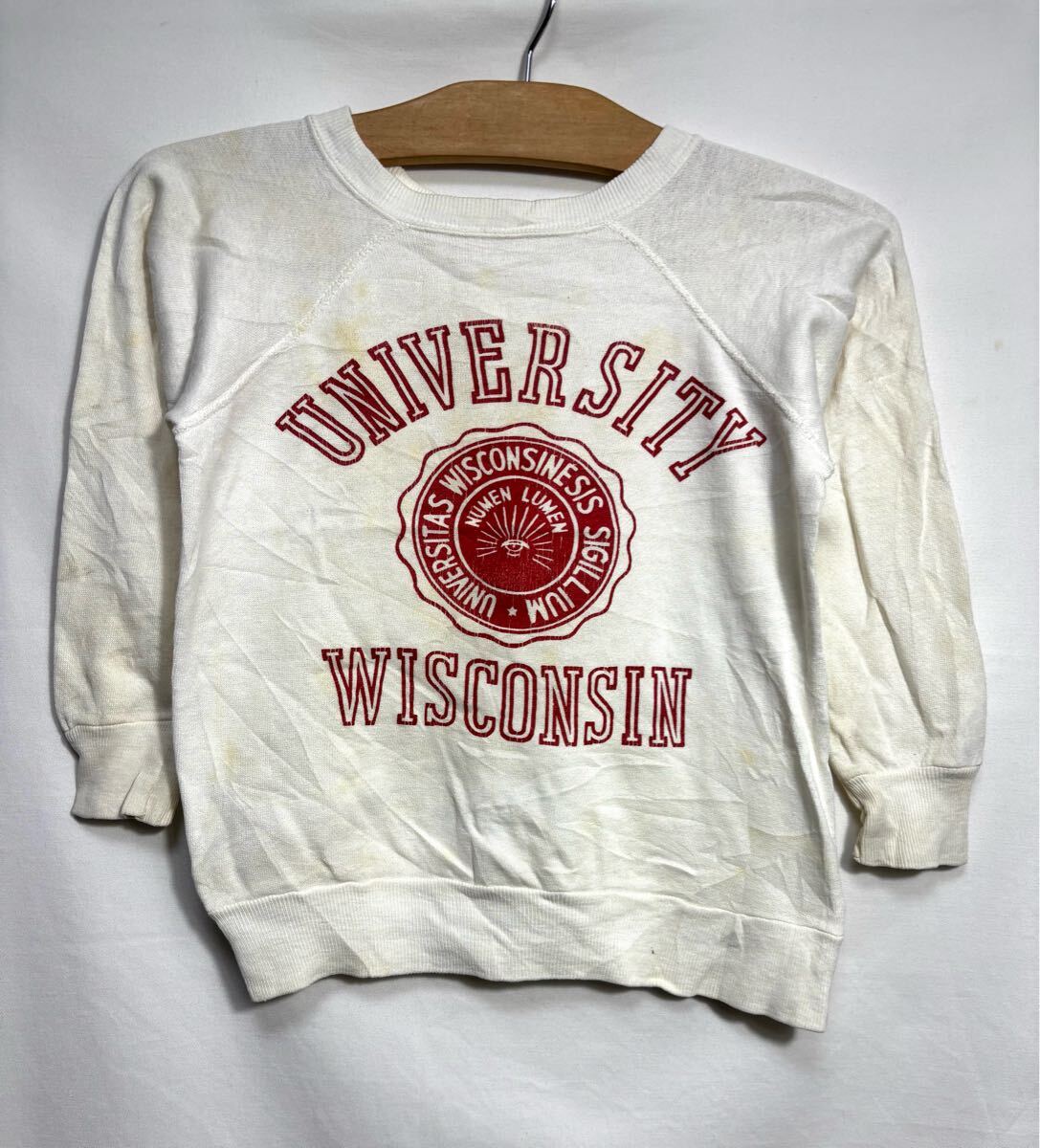 アメリカビンテージ スウェット Wisconsin 2025年最新】Yahoo!オークション -wisconsin トレーナー