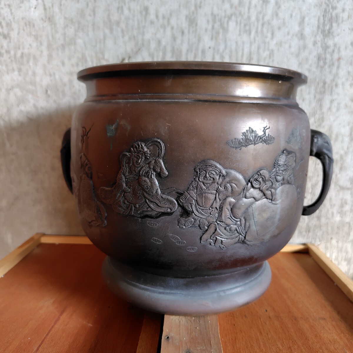 香炉?【m555 骨董品 銅 中国 唐銅 香炉 お香立 火鉢 手あぶり レトロ】 Yahoo!オークション -「火鉢」(銅製) (金属工芸)の落札相場