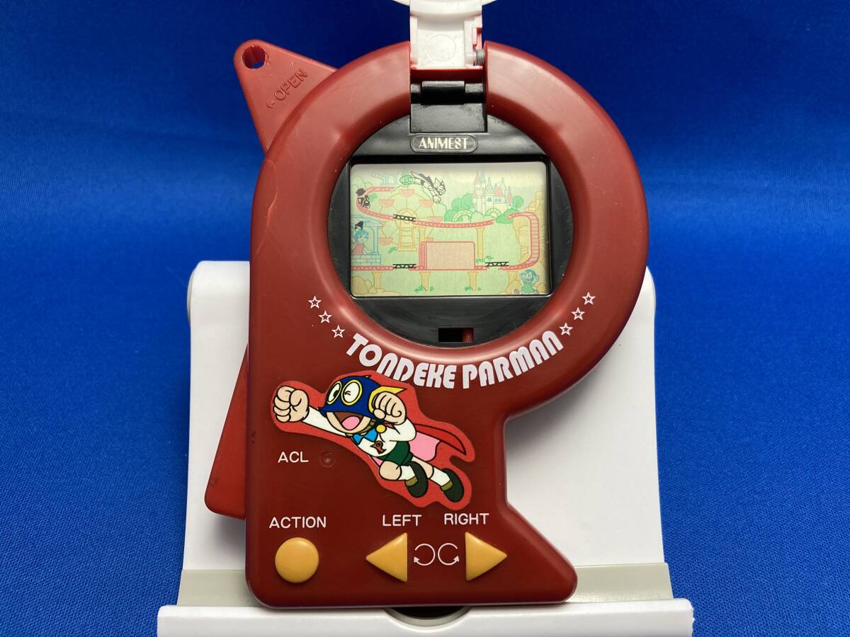 バンダイ BANDAI LSI パーマン トンデケパーマン LCD レトロ Yahoo!オークション -「パーマン」(携帯型) (テレビゲーム)の
