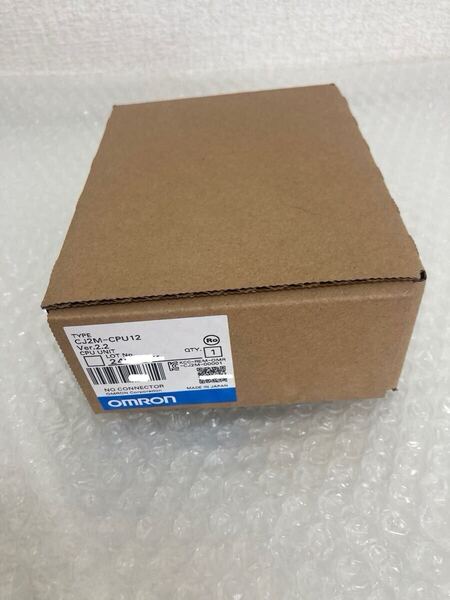 新品未開封2024年製オムロン CJ2M-CPU12 正規品動作保証 2/5 1002-1