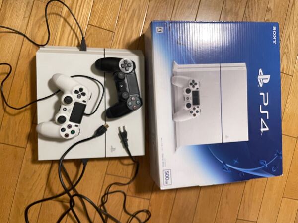 動作確認済 作動品 PS4 本体/箱 セット 500GB SONY PlayStation4 CUH-1200A 初期化済み プレステ4 FW12.02 M06-147tt/G4