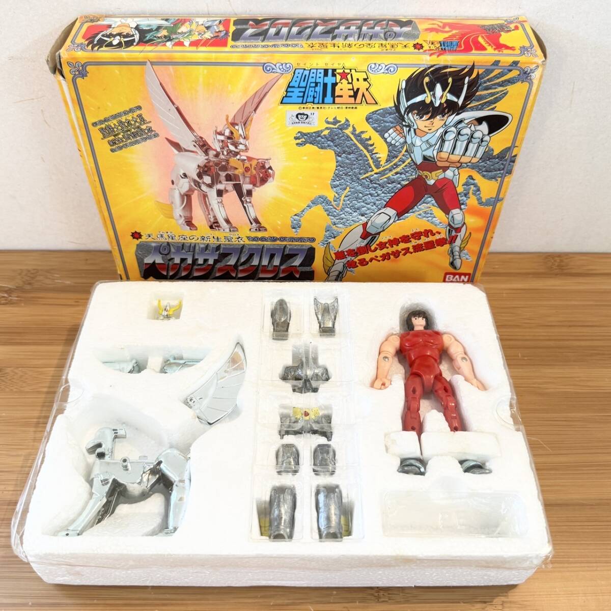 聖闘士星矢 ペガサスクロス 1988年 Yahoo!オークション -「聖闘士星矢 ペガサスクロス」の落札相場