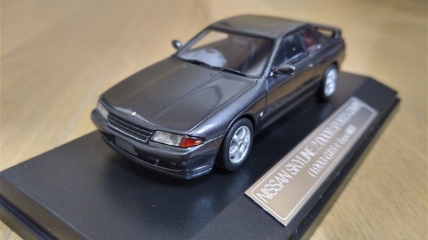 即決 NISSAN SKYLINE 2DOOR SPORTS COUPE 1993 GTS-t TYPE MR 日産 スカイライン R32 1/43 絶版 レア カラーモデル