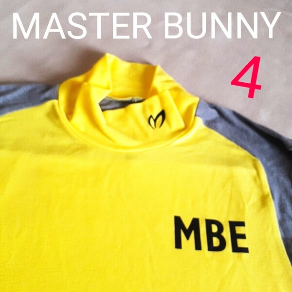 【超美品】MASTER BUNNY EDITION マスターバニー ゴルフ PEARLY GATES パーリーゲイツ モックネック 長袖 メンズ4