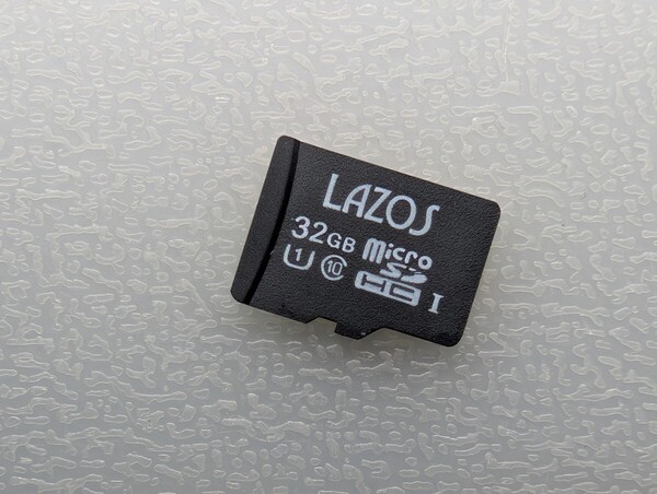 LAZOS microSDHCカード 32GB Class10 UHS-I U1 ケース付き ラソス microSD カード メモリーカード 動作確認済み