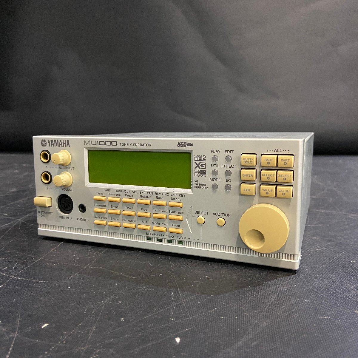 Yamaha MU1000 音出し動作確認midi同期確認済み、純正アダプター Yahoo!オークション -「yamaha mu1000」の落札相場・落札価格
