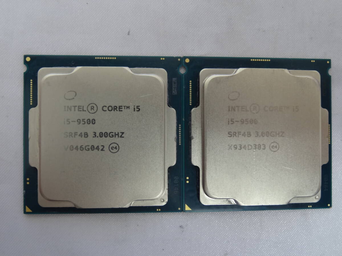 Intel core i5 9500 動作確認済み デスクトップCPU ジャンク Yahoo!オークション -「i5 9500 ジャンク」の落札相場・落札価格
