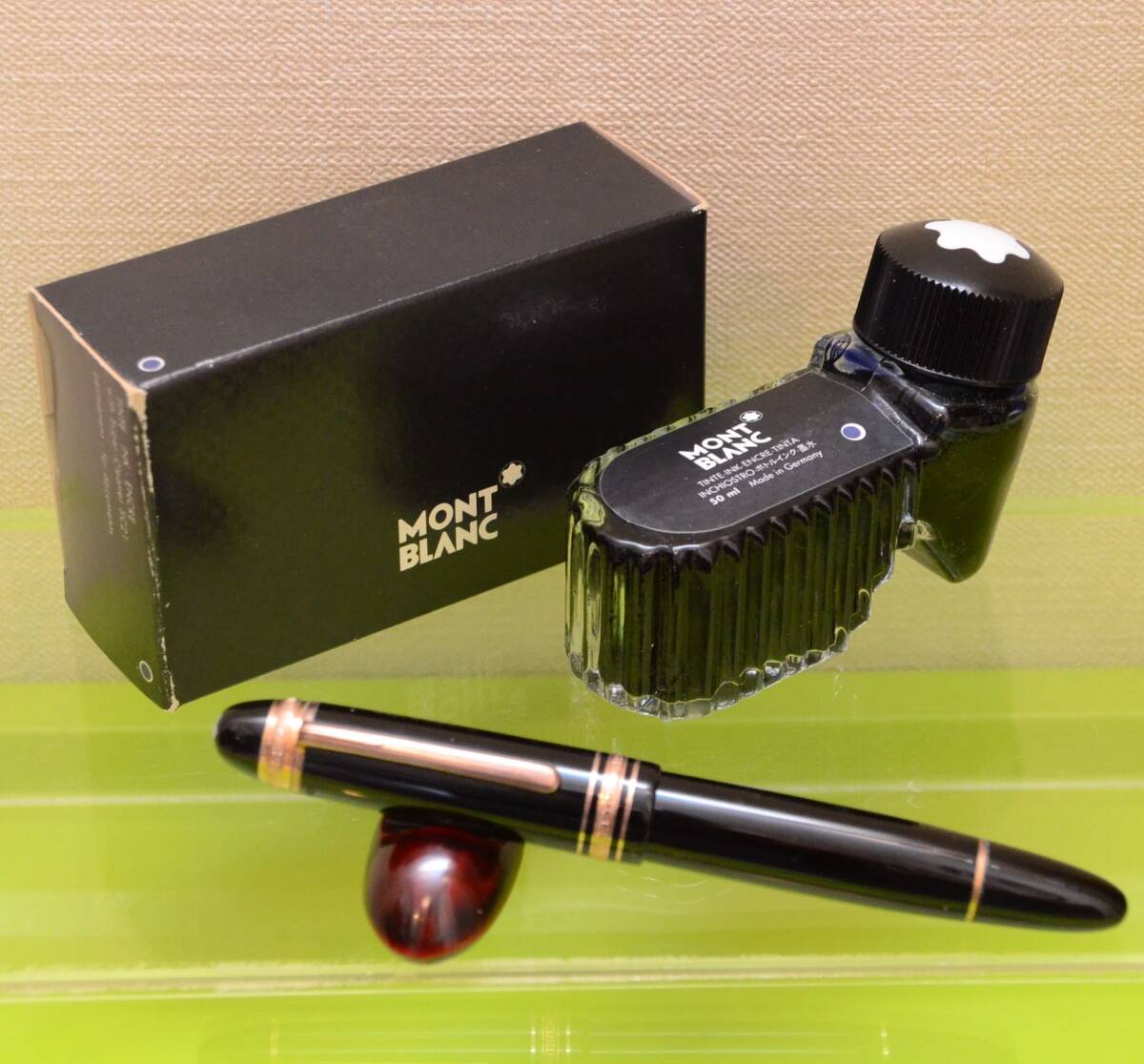 ★早い者勝ち★レア★ヴィンテージ★ Mont Blanc 万年筆 + インク Yahoo!オークション -「ビンテージモンブラン万年筆」の落札相場