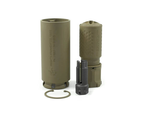 KACタイプ 5.56MM QDC/MCQ-PRT 14mm逆ネジハイダー&サプレッサー&サーマルカバー セット